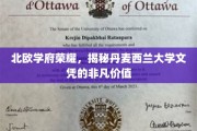北欧学府荣耀，揭秘丹麦西兰大学文凭的非凡价值