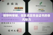 揭秘明斯特荣耀，毕业证书背后的独特魅力之旅