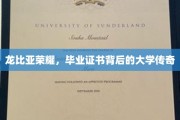 解码龙比亚荣耀，毕业证书背后揭秘的不凡大学传奇