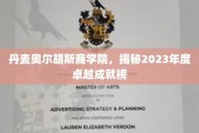 2023年度商界璀璨之星，奥尔胡斯商学院卓越成就大盘点