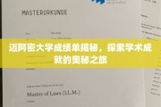 迈阿密大学成绩单揭秘，探索学术成就的奥秘之旅