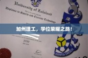 探索加州理工，揭秘精英学子荣耀成长之旅