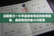 里尔大学成绩单背后，一场智慧与汗水的拼搏历程