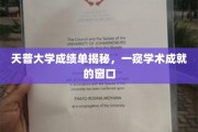 天普大学成绩单解码，揭开学术成就的神秘面纱