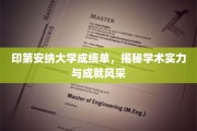 印第安纳大学成绩单大揭秘，实力与荣耀的学术全景展现