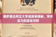 解码佛罗里达州立大学，一窥学术实力的神秘面纱