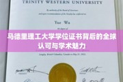 马德里理工大学学位，跨越国界的学术荣耀与全球认可之光