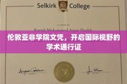 穿越国界的教育钥匙，伦敦亚非学院文凭，拓宽全球学术版图