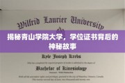 青山学院大学学位证书，探寻背后的传奇之谜