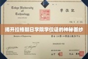 揭秘拉格朗日学院学位证的传奇之谜
