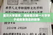 里尔大学新锐风采，一窥里尔学子高分背后的奋斗轨迹