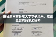 新罕布什尔大学学子揭秘，揭秘学霸背后的学术奥秘
