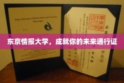 东京情报学府，开启你的全球未来之门