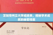 解锁芝加哥州立大学成就密码，揭秘非凡学业绩效档案