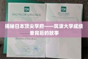 探秘筑波大学，揭秘顶尖学府背后的辉煌成就