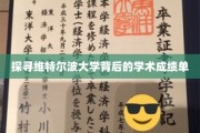 揭开维特尔波大学卓越学术成就的神秘面纱
