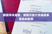 探寻谢菲尔德大学卓越成就背后的秘密篇章