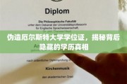 伪造学位风波，厄尔斯特大学证书之谜揭开学历认证疑云