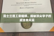 昆士兰理工精英榜，顶尖学子成绩单大放异彩