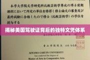 解码美国驾照，揭秘驾照背后的全球认可教育密码