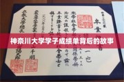 解码神奈川学霸，成绩单背后的青春足迹
