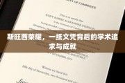 斯旺西之光，揭秘文凭背后的辉煌学术之旅