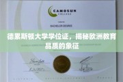 德累斯顿大学学位证，欧洲教育品质的璀璨明珠
