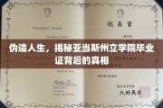毕业证书的阴影，揭秘亚当斯州立学院文凭伪造的内幕之旅