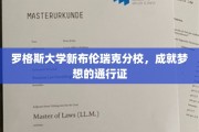 罗格斯梦想启航点，新布伦瑞克分校的学术绿卡