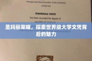 解码圣玛丽荣耀，揭秘世界级大学文凭的非凡魅力