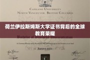 解锁荷兰伊拉斯姆斯大学证书，揭秘国际教育界的璀璨明珠