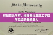 解码顶尖教育殿堂，乔治亚理工学院学位证的非凡风采