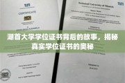 湖首大学学位证书探寻记，一纸文凭背后的传奇与真相