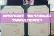 丹麦奥尔胡斯大学学位证，欧洲学府的独到风采解析