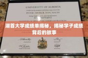 探寻湖首大学成绩单背后的青春足迹