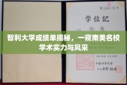 智利大学成绩单曝光，南美顶尖学府学术魅力全解析