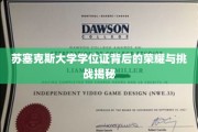 苏塞克斯大学学位证背后的荣耀与挑战揭秘