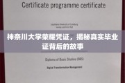 神奈川大学荣耀凭证，揭秘真实毕业证背后的故事