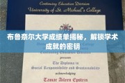 布鲁奈尔大学成绩单背后的学术奥秘，揭秘成就解锁之道