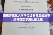 南佛罗里达大学学位证书背后的故事，探寻真实学历认证之旅