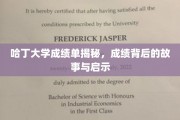 哈丁大学成绩单背后，探寻学子的成长轨迹与成功秘诀