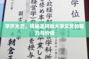 圣玛丽大学文凭，闪耀职场，解锁学历背后的无限潜能