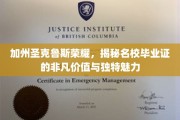 加州圣克鲁斯荣耀，名校毕业证的传奇价值与独领风骚的魅力揭秘