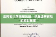迈阿密荣耀瞬间，揭秘毕业证书背后的不凡历程