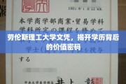 学历光环下的价值解码，劳伦斯理工大学文凭背后的秘密力量