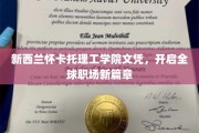 跨国职场通行证，怀卡托理工学院文凭引领全球就业新潮流