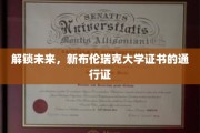 未来通行证，新布伦瑞克大学证书引领职业新航向
