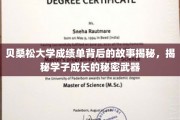 贝桑松大学成绩单背后的故事揭秘，揭秘学子成长的秘密武器