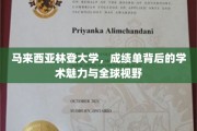 马来西亚林登大学，揭秘成绩单背后的国际学术风采与广阔视野