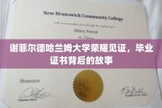 荣耀时刻，揭秘谢菲尔德哈兰姆大学毕业证书背后的传奇故事